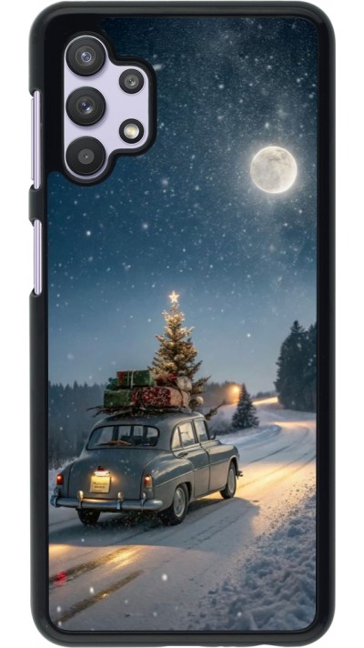 Coque Samsung Galaxy A32 5G - Christmas 25 Car with Tree Xmas
