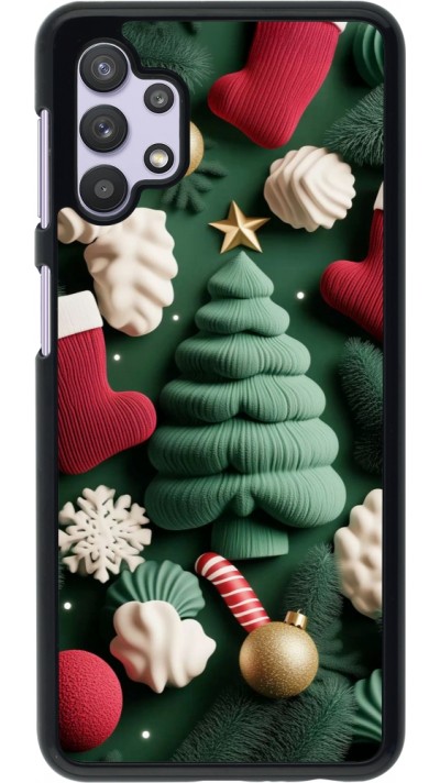 Coque Samsung Galaxy A32 5G - Christmas 25 Christmas textiles