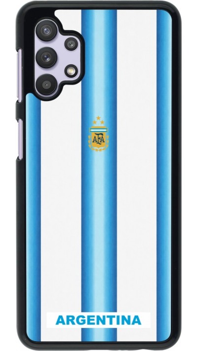 Coque Samsung Galaxy A32 5G - Maillot de football Argentine 2026 personnalisable