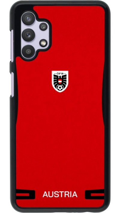 Coque Samsung Galaxy A32 5G - Maillot de football Autriche 2026 personnalisable