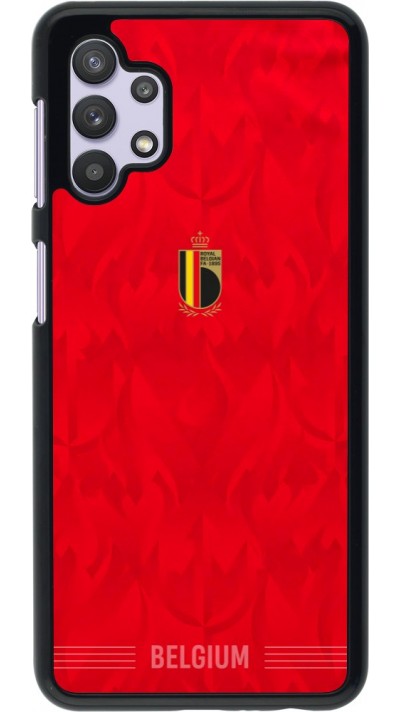 Coque Samsung Galaxy A32 5G - Maillot de football Belgique 2026 personnalisable