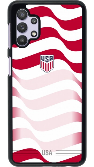 Coque Samsung Galaxy A32 5G - Maillot de football États-Unis 2026 personnalisable