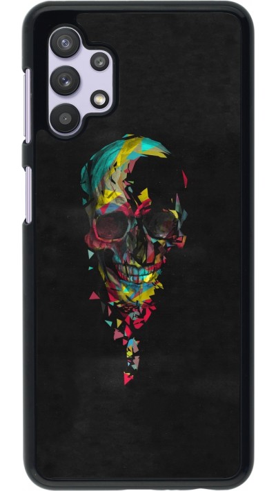 Coque Samsung Galaxy A32 5G - Halloween 22 colored skull