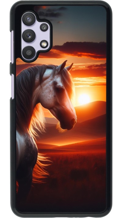 Coque Samsung Galaxy A32 5G - Majestic Sunset Horse