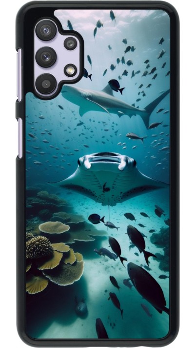 Coque Samsung Galaxy A32 5G - Manta Lagon Nettoyage