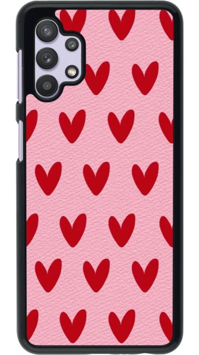 Samsung Galaxy A32 5G Case Hülle - Saint Valentines Day 26 Pattern heart