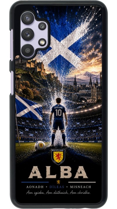 Coque Samsung Galaxy A32 5G - Football Écosse splash 2026