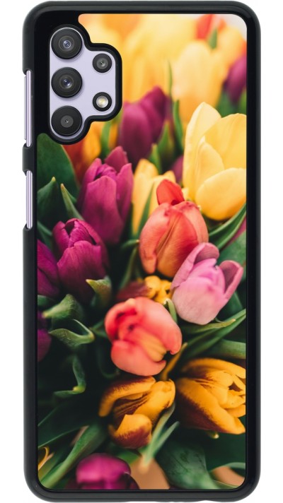 Samsung Galaxy A32 5G Case Hülle - Bouquet of tulips Spring 2026