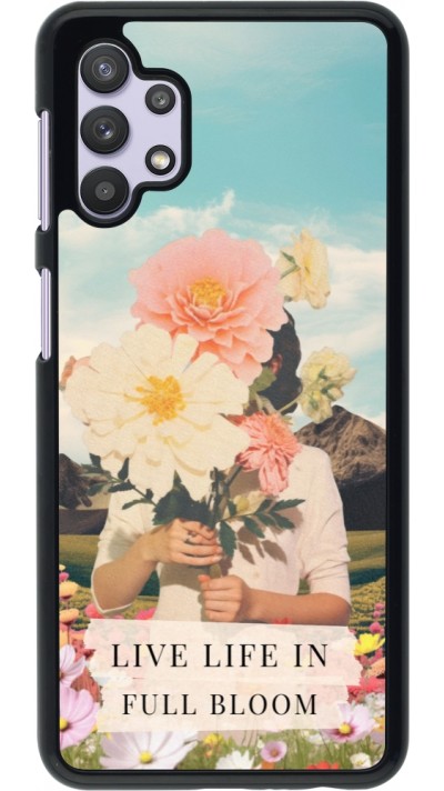 Samsung Galaxy A32 5G Case Hülle - Live life in full moon Spring 2026