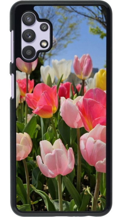 Samsung Galaxy A32 5G Case Hülle - Tulips Spring 2026