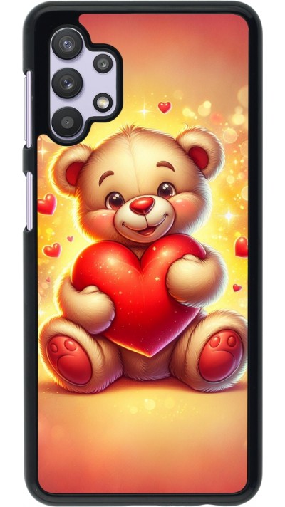 Coque Samsung Galaxy A32 5G - Valentine 2024 Teddy love