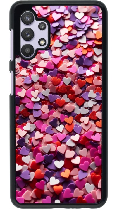 Coque Samsung Galaxy A32 5G - Valentine 2025 Confetti