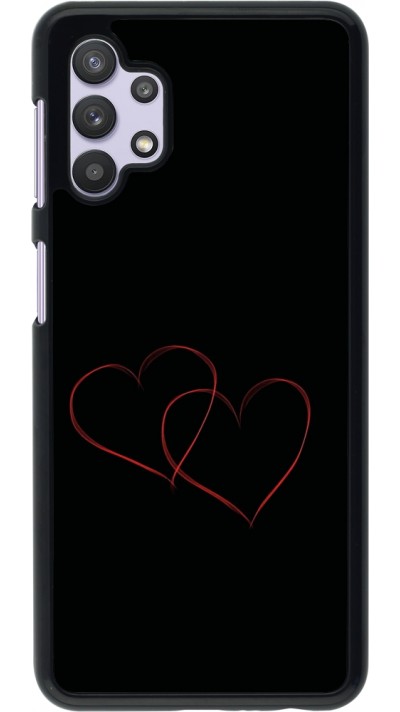 Coque Samsung Galaxy A32 5G - Valentine 2023 attached heart