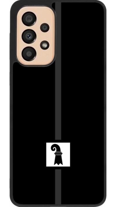 Samsung Galaxy A33 5G Case Hülle - Silikon schwarz Kanton BS schwarz