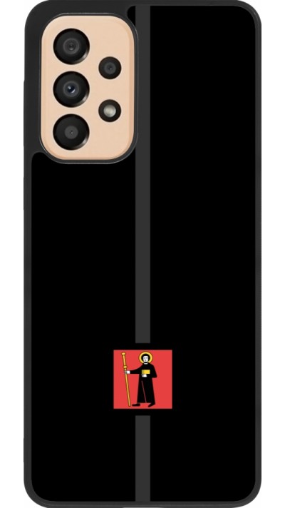 Samsung Galaxy A33 5G Case Hülle - Silikon schwarz Kanton GL schwarz