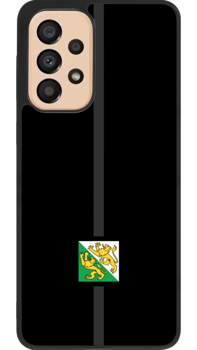 Samsung Galaxy A33 5G Case Hülle - Silikon schwarz Kanton TG schwarz