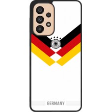 Coque Samsung Galaxy A33 5G - Silicone rigide noir Maillot de football Allemagne 2026 personnalisable