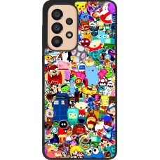 Coque Samsung Galaxy A33 5G - Silicone rigide noir Mixed cartoons
