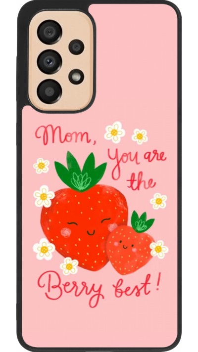 Samsung Galaxy A33 5G Case Hülle - Silikon schwarz Mom 2026 Berry best