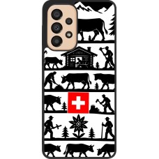 Coque Samsung Galaxy A33 5G - Silicone rigide noir Poya Suisse 1