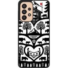 Coque Samsung Galaxy A33 5G - Silicone rigide noir Poya Suisse 2