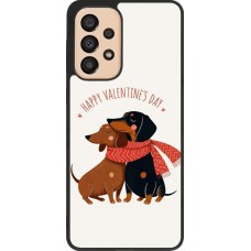 Coque Samsung Galaxy A33 5G - Silicone rigide noir Saint Valentines Day 26 Happy Valentine