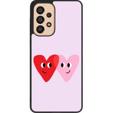 Coque Samsung Galaxy A33 5G - Silicone rigide noir Saint Valentines Day 26 Heart