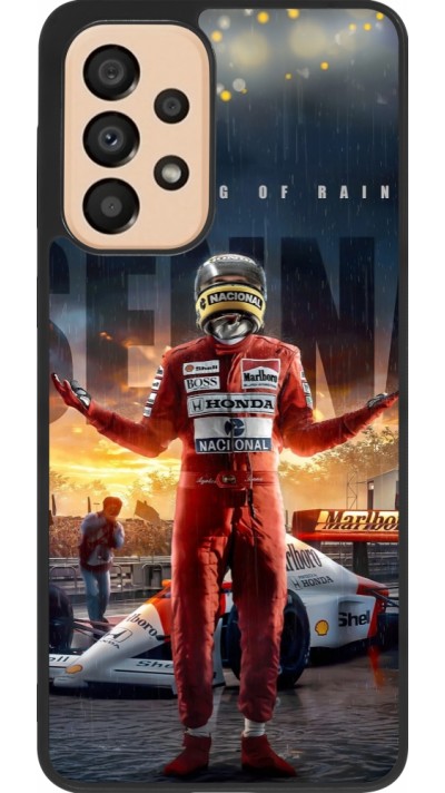 Coque Samsung Galaxy A33 5G - Silicone rigide noir Senna The King of Rain