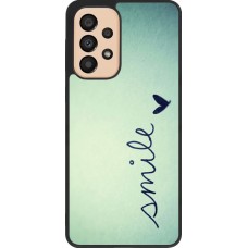 Coque Samsung Galaxy A33 5G - Silicone rigide noir Smile