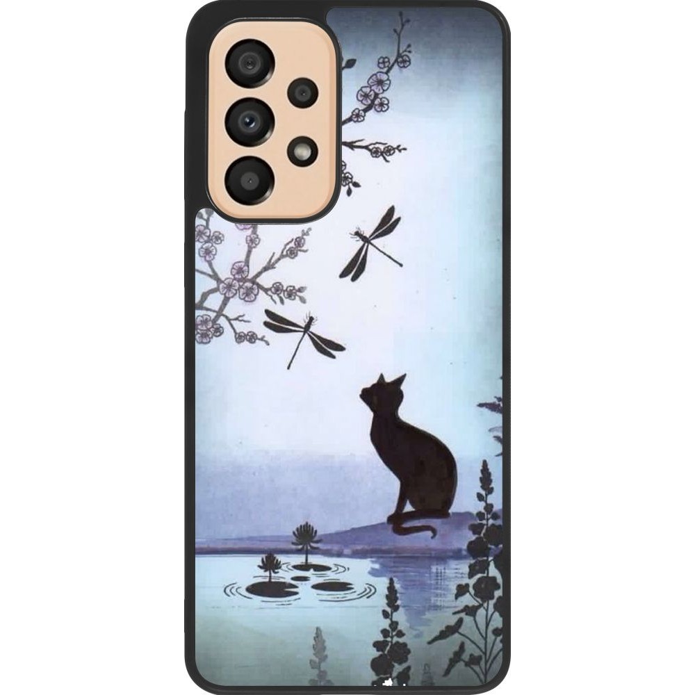 Coque Samsung Galaxy A33 5G - Silicone rigide noir Spring 19 12