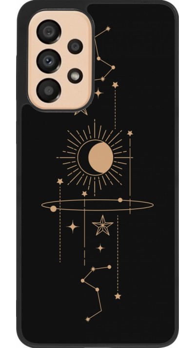 Coque Samsung Galaxy A33 5G - Silicone rigide noir Spring 23 astro