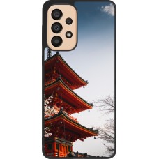 Coque Samsung Galaxy A33 5G - Silicone rigide noir Spring 23 Japan