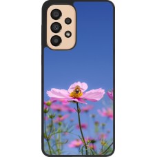 Coque Samsung Galaxy A33 5G - Silicone rigide noir Bee on a flower Spring 2026