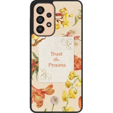 Coque Samsung Galaxy A33 5G - Silicone rigide noir Trust the process Spring 2026