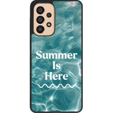Coque Samsung Galaxy A33 5G - Silicone rigide noir Summer 2025 Summer is here