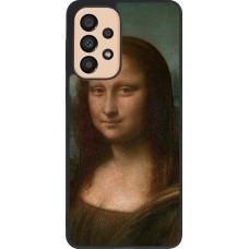 Coque Samsung Galaxy A33 5G - Silicone rigide noir Tableau art - La Joconde - Léonard de Vinci