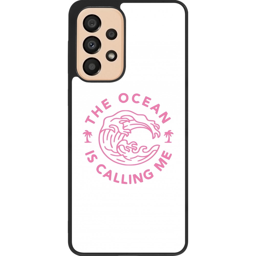 Coque Samsung Galaxy A33 5G - Silicone rigide noir The Ocean is calling me