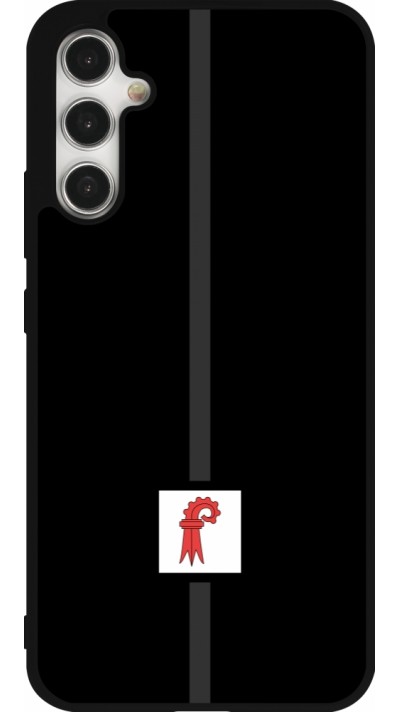 Coque Samsung Galaxy A34 5G - Silicone rigide noir Canton BL noir