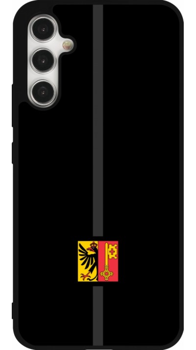 Coque Samsung Galaxy A34 5G - Silicone rigide noir Canton GE noir