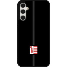 Coque Samsung Galaxy A34 5G - Silicone rigide noir Canton JU noir