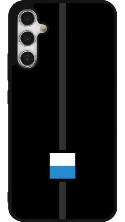 Coque Samsung Galaxy A34 5G - Silicone rigide noir Canton LU noir