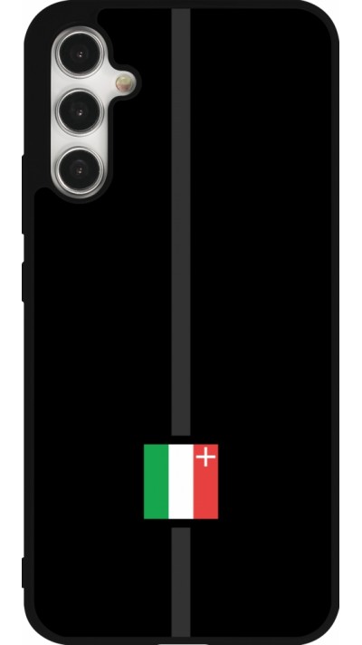 Coque Samsung Galaxy A34 5G - Silicone rigide noir Canton NE noir