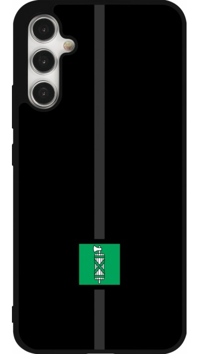 Coque Samsung Galaxy A34 5G - Silicone rigide noir Canton SG noir