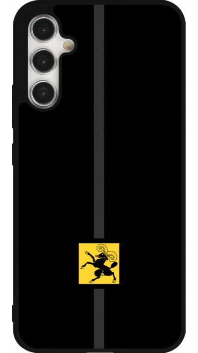 Coque Samsung Galaxy A34 5G - Silicone rigide noir Canton SH noir