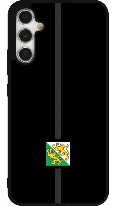 Coque Samsung Galaxy A34 5G - Silicone rigide noir Canton TG noir