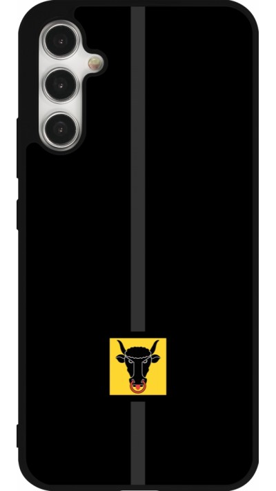 Coque Samsung Galaxy A34 5G - Silicone rigide noir Canton UR noir