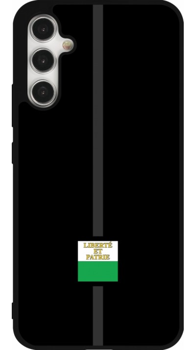 Coque Samsung Galaxy A34 5G - Silicone rigide noir Canton VD noir