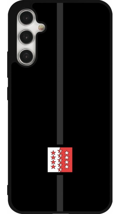 Coque Samsung Galaxy A34 5G - Silicone rigide noir Canton VS noir