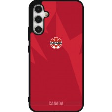 Coque Samsung Galaxy A34 5G - Silicone rigide noir Maillot de football Canada 2026 personnalisable