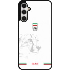 Coque Samsung Galaxy A34 5G - Silicone rigide noir Maillot de football Iran 2026 personnalisable
